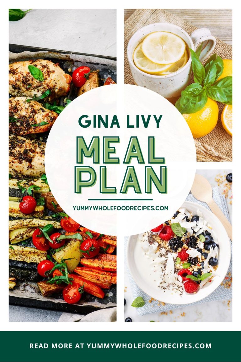 Meal Plan: What I eat in a day on the Gina Livy Program