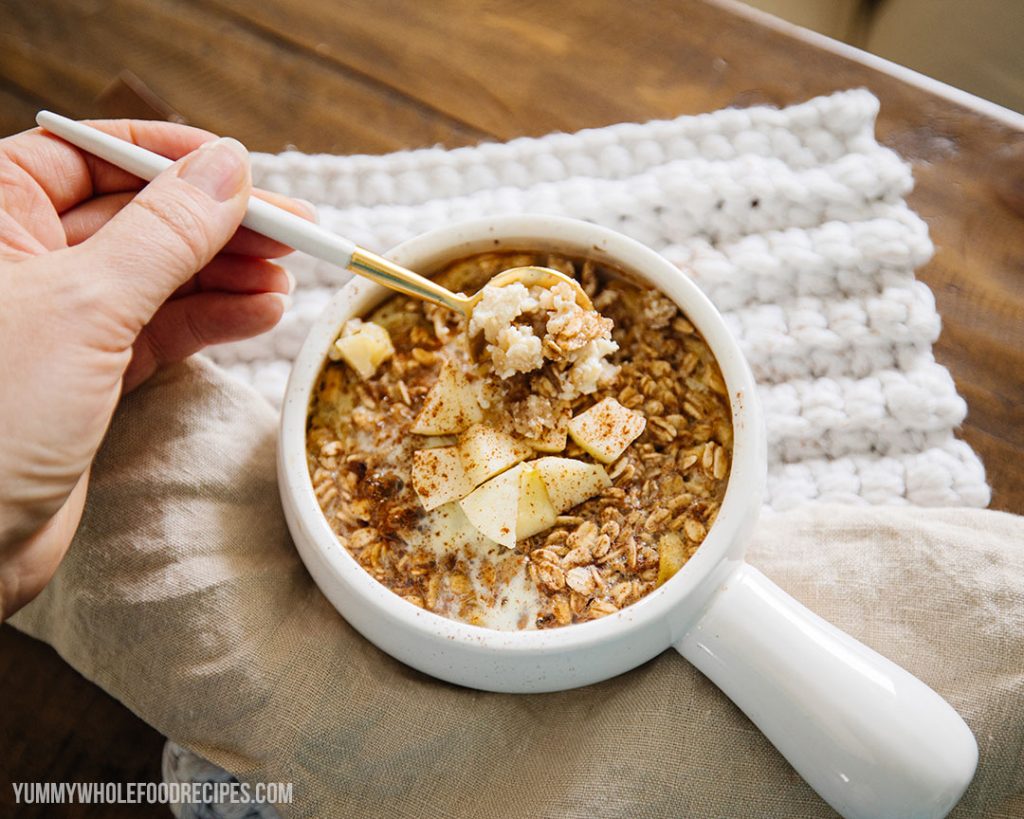 Baked Oatmeal Recipe for One Yummy Whole Food Recipes