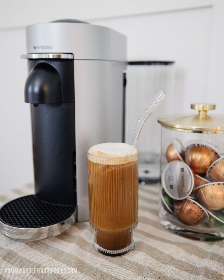How to Make Easy Iced Coffee with Nespresso Vertuo Yummy Whole Food
