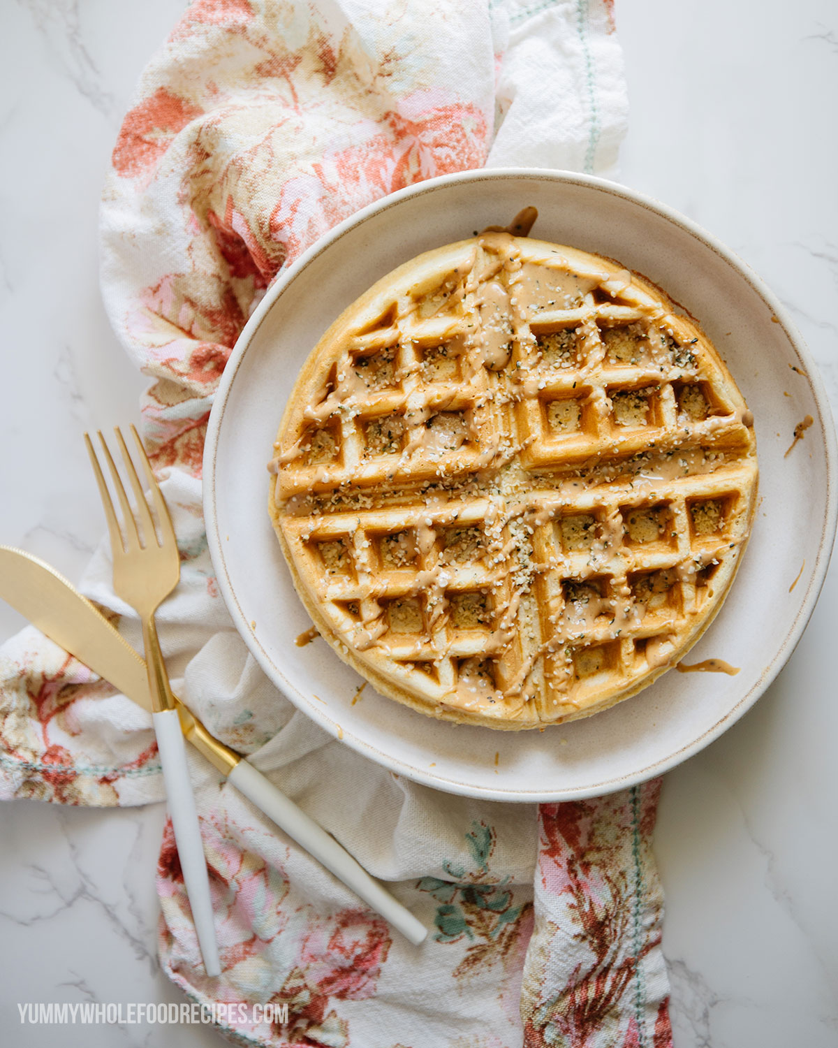 Enjoying Food: Chocolate Chip Cookie Dough Protein Waffles