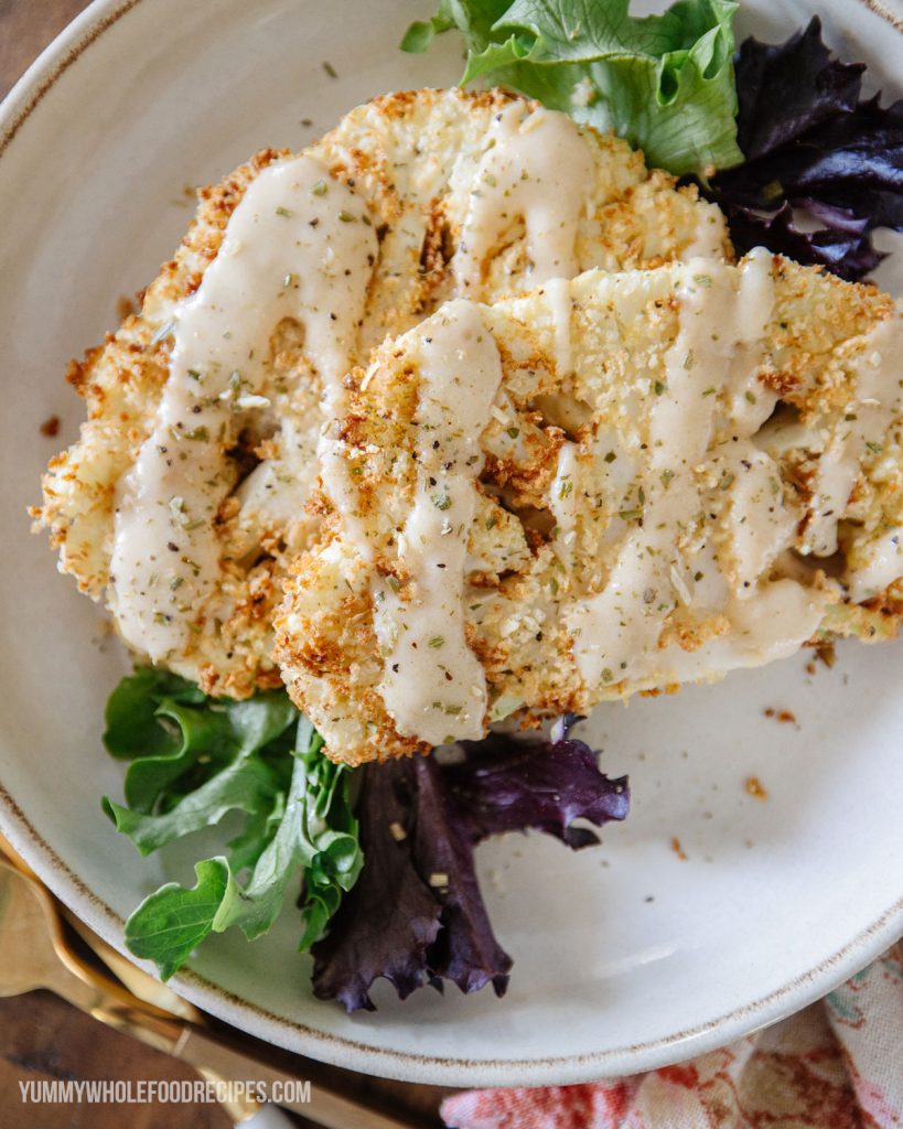 Easy 15-Minute Crispy Cauliflower Air Fryer Recipe - Yummy Whole Food ...